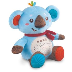 Kidtastic Koala Night Light Projector Stuffed Toy - Adorable & Educational